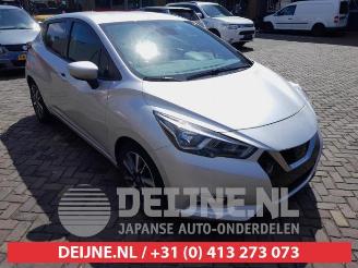 Vrakbiler auto Nissan Micra Micra (K14), Hatchback, 2016 / 2025 0.9 IG-T 12V 2018/5