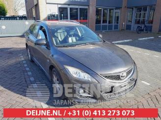Vrakbiler auto Mazda 6 6 SportBreak (GH19/GHA9), Combi, 2008 / 2013 2.2 CDVi 16V 130 2012/2
