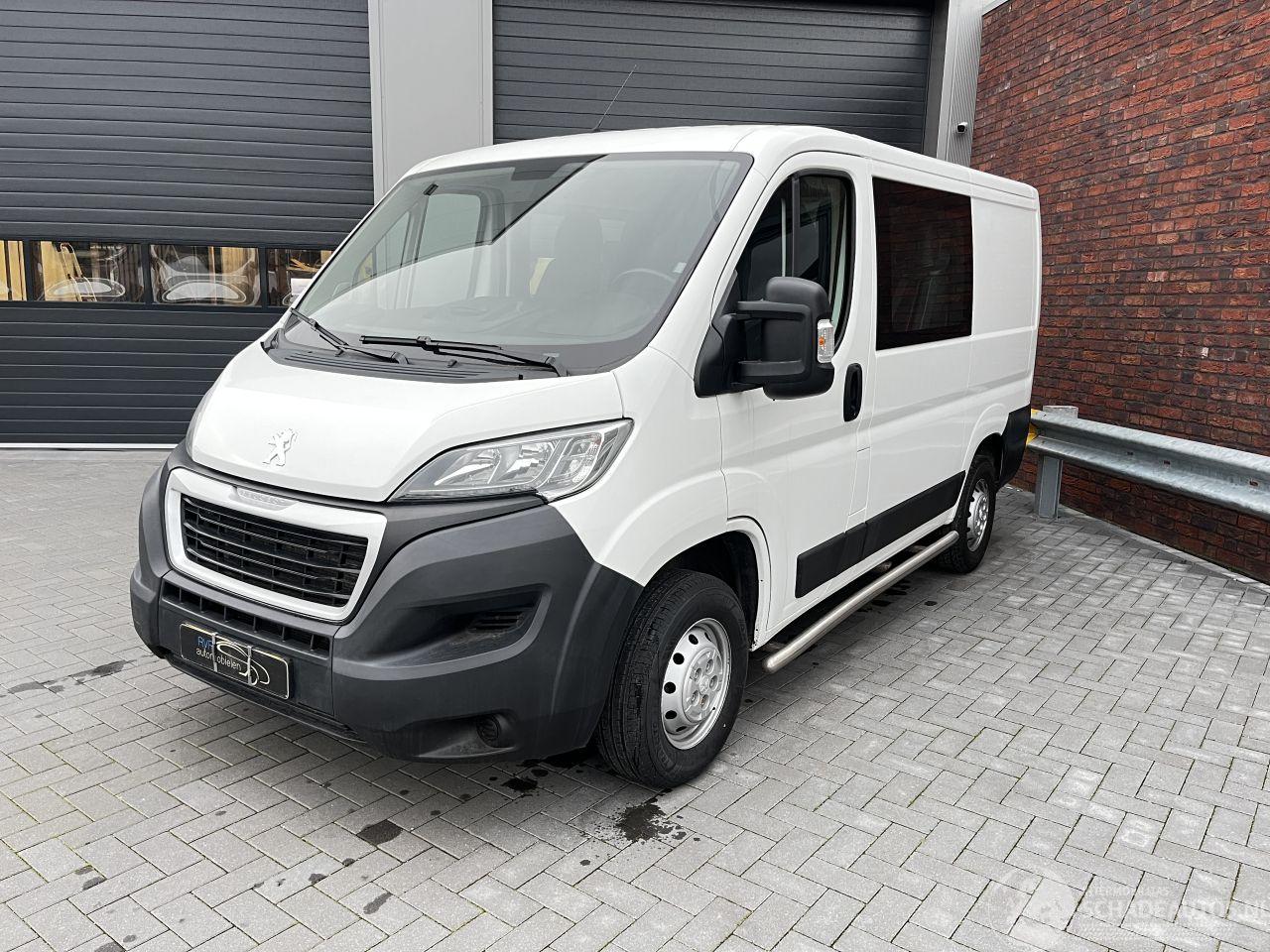 Peugeot Boxer 2.2 BlueHDI L1-H1 DUBBELCABINE AIRCO/CAMERA/CRUISE