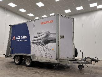 skadebil aanhanger Ifor williams  BV126G Gesloten Opbouw 2020/5