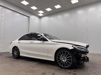 Schadeauto Mercedes C-klasse 220 CDI Autom. AMG Panoramadak Navi Clima 2014/4