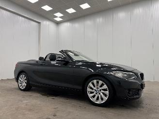 Unfallwagen BMW 2-serie Cabrio 220d Autom. M-sport Navi Clima 2015/4