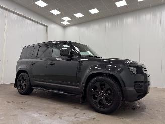 Unfall Kfz Van Landrover Defender 110 SE 3.0 D200 Panoramadak Grijs kent. 2025/1