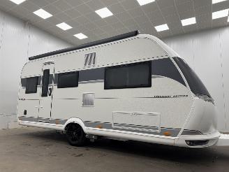 krockskadad bil caravan Hobby  495 UL Excellent Black-Line Edition Airco Mover 2026/8