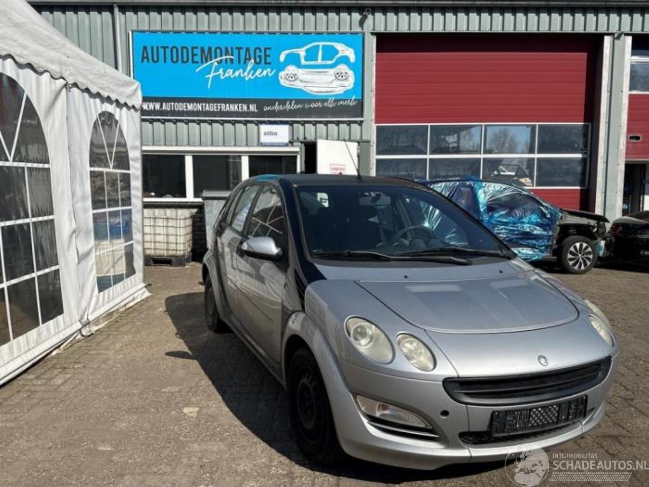 Smart Forfour Forfour (454), Hatchback 5-drs, 2004 / 2006 1.0 12V