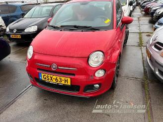 Autoverwertung Fiat 500 500 (312), Hatchback, 2007 0.9 TwinAir 85 2013/5