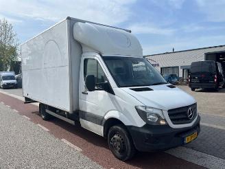 damaged commercial vehicles Mercedes Sprinter 514 CDI 105KW AUTOM. GROTE KOFFER EURO6 2017/2