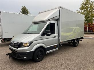 krockskadad bil bedrijf MAN TGE 35.180 2.0 TDI 130KW KOFFER LAADKLEP LBW KLIMA 2020/10