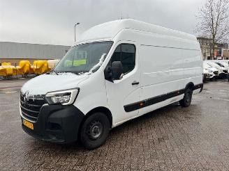 krockskadad bil bedrijf Renault Master 2.3 DCI 107KW MAXI L4H3 AIRCO KLIMA EURO6 2021/6