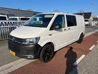 skadebil bedrijf Volkswagen Transporter 2.0 TDI 110KW DC 5P L2H1 LANG AUTOMAAT EURO6 KLIMA 2016/7
