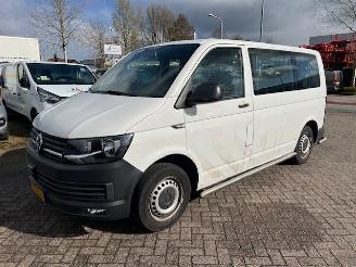Schadeauto Volkswagen Transporter 2.0 TDI 110KW PKW BRIEF 8P AUTOMAAT AIRCO KLIMA EURO6 2018/1