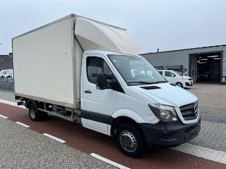 krockskadad bil bedrijf Mercedes Sprinter 513 CDI 95KW DL 432 KOFFER LAADKLEP LBW KLIMA 2015/6