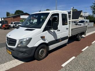 krockskadad bil bedrijf Mercedes Sprinter 313 CDI 95KW 432 DC PICK UP PRITSCHE  MAXI 2014/5