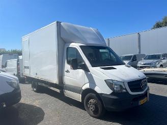 krockskadad bil bedrijf Mercedes Sprinter 513 CDI 95KW DL KOFFER LAADKLEP AUT. KLIMA AIRCO EURO6! 2015/3
