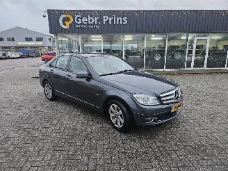 damaged passenger cars Mercedes C-klasse 2.2 C-180 CDI 16V BlueEFFICIENCY Sedan 4Dr Diesel 2.148cc 88kW (120pk) RWD 2011/1