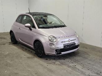 damaged passenger cars Fiat 500 1.2 Hatchback  Benzine 1.242cc 51kW (69pk) FWD 2013/6