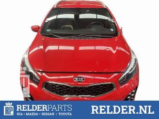 Uttjänta bilar auto Kia Cee d Cee'd Sportswagon (JDC5), Combi, 2012 / 2018 1.0i T-GDi 12V 120 2015/10