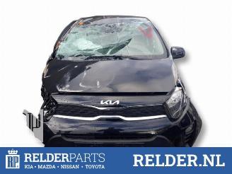 Vrakbiler auto Kia Picanto Picanto (JA), Hatchback, 2017 1.0 DPI 12V 2024/1