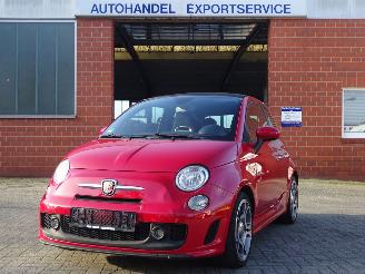 Vaurioauto  passenger cars Fiat 500C Abarth Custom Cabrio 103kw Euro6 Automaat, Airco 2015/5