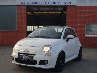 Auto incidentate Fiat 500 Cabrio, Airco, Half leer, Euro6 2014/6