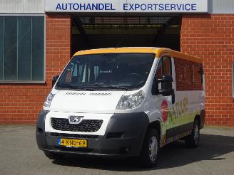 skadebil auto Peugeot Boxer 330 2.2 HDI L1H1 Premium, 9 persoons, 2x Airco, Standkachel 2013/6