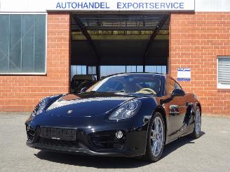Coche accidentado Porsche Cayman 2.7i  202kw Automaat, Leer, Navi, Cruise, Tüv 6-2027 2014/6