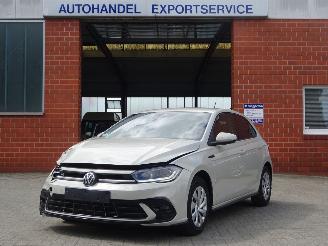 uszkodzony samochody osobowe Volkswagen Polo R-Line 1.0 TSI 70kw Euro6-e , Navi-MMS, Cruise, Airco, 2024/9