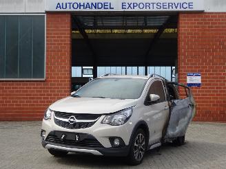 krockskadad bil auto Opel Karl Rocks 1.0i 54kw,  Airco 2019/2