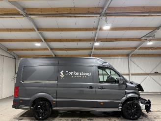 krockskadad bil bedrijf Volkswagen Crafter 2.0TDI 130kW Automaat L3H3 Exclusive 2024/12