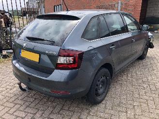 damaged passenger cars Skoda Rapid Rapid Spaceback 1.0 TSI Greentech Cleve 2018/10