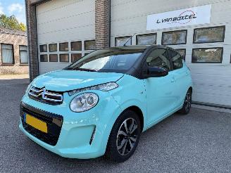 Voiture accidenté Citroën C1 1.0 VTi Shine Automaat Navi Airco NAP ! 2017/10