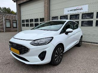damaged passenger cars Ford Fiesta 1.0 Ecoboost Hybrid Titanium X Automaat Navi Clima NAP ! 2022/2