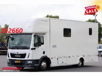 MAN TGL 8.190 Robrise Horsetruck + Camper Camera 61.047 KM! picture 1