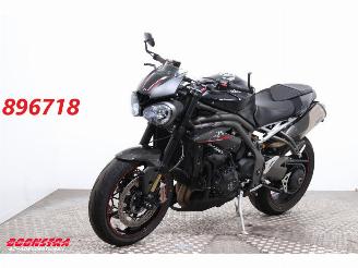 Unfall Kfz Motorrad Triumph Speed Triple 1050 RS ABS Arrow Heizgriffe Cruise 21.402 km! 2018/6
