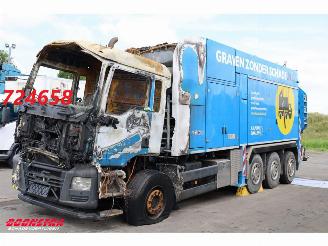Unfall Kfz LKW MAN TGS 36.480 8X4 MTS Dino 5 12m3 Saugbagger Euro 6 2016/9