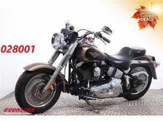 krockskadad bil bedrijf Harley-Davidson Navara FLSTF Fat Boy Vance&Hines 2004/1
