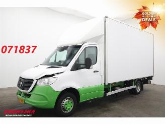 krockskadad bil bedrijf Mercedes Sprinter 516 CDI 7G-Tronic LBW Bak-Klep Dhollandia Navi Airco Cruise Camera 2019/11