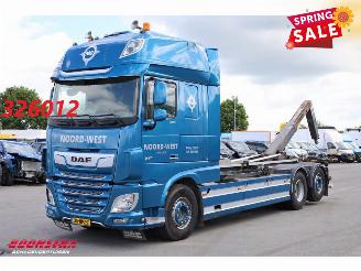 krockskadad bil vrachtwagen DAF XF 480 FAN VDL S-25-660 2X 2020 6X2 Euro 6 Dakairco 2020/11