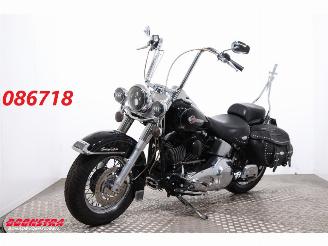 Unfall Kfz Motorrad Harley-Davidson  FLSTC Softail Heritage LED 2004/1
