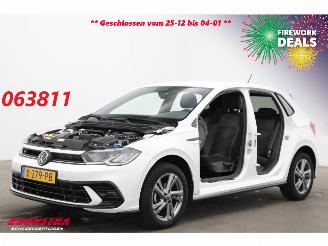 krockskadad bil auto Volkswagen Polo 1.0 TSI R-Line Diebstahl ACC Clima PDC 2023/12
