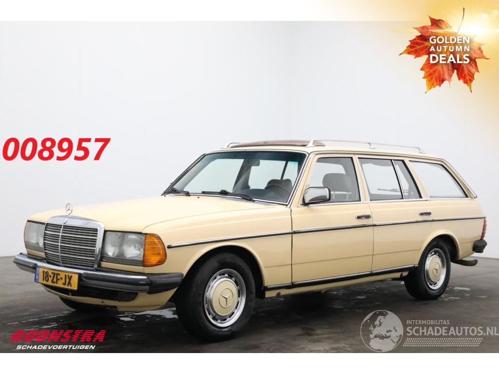 Mercedes  300 TD Combi Aut. W123 Radio AHK + extra wielset! .