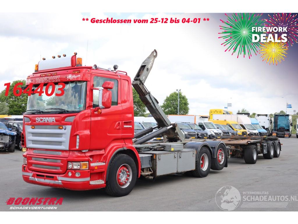 Scania R R480 Joab + Kelberg 6X2 Anhänger