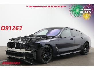 Vaurioauto  passenger cars BMW 8-serie Gran Coupé M850i xDrive M-Sport Pano ACC Ventilatie Memory B&W 2021/2