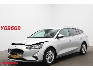 skadebil auto Ford Focus 1.5 EcoBlue Titanium X Clima Navi Camera Virtual 2020/11