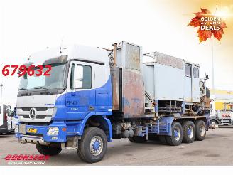 Uttjänta bilar auto Mercedes Actros 3344AK 8/6X6 Manual Blatt/Blatt 2x PTO 2x Pump 2013/7