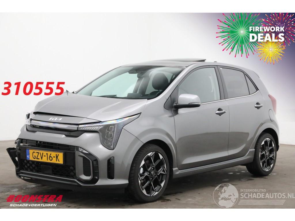 Kia Picanto 1.0 DPI GT-Line Schuifdak LED Virtual ACC Clima Camera LRHZ 7.536 km!