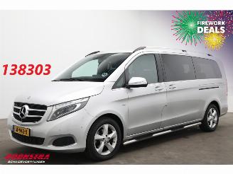 krockskadad bil auto Mercedes V-klasse 220d Aut. Extra Lang 8-Pers. 360° Leder Burmester LED Cruise SHZ AHK 100.528 km! 2016/3