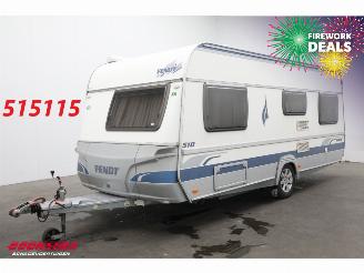 damaged caravans Fendt  Topas 510 Mover Dakairco Frans Bed Rondzit 2007/1