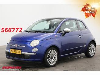 krockskadad bil auto Fiat 500 1.2 Automaat Lounge Pano Airco Bluetooth 2011/3