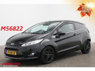 krockskadad bil auto Ford Fiesta 1.6 Titanium 3-DRS Leder Clima Bluetooth SHZ PDC 129.398 km! 2012/2